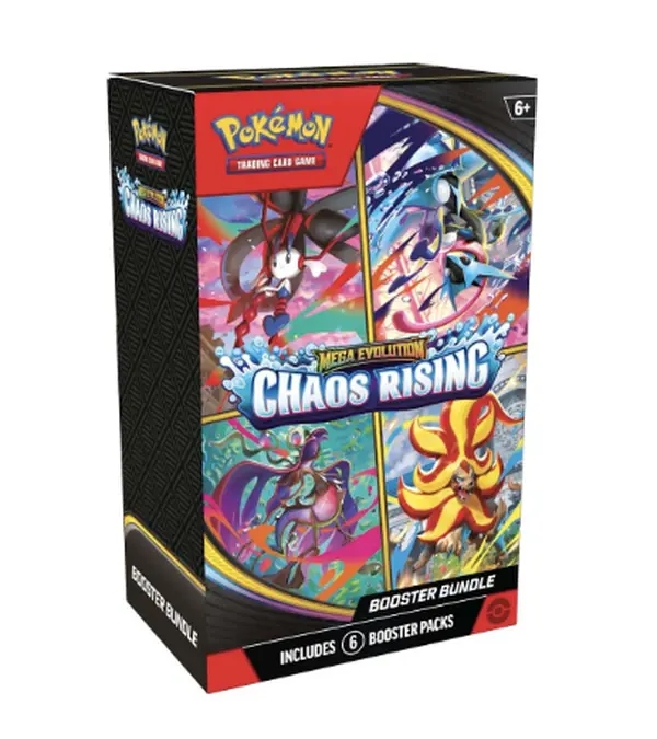 Pokémon - Trading Card Game: Mega Evolution - Chaos Rising Booster Bundle