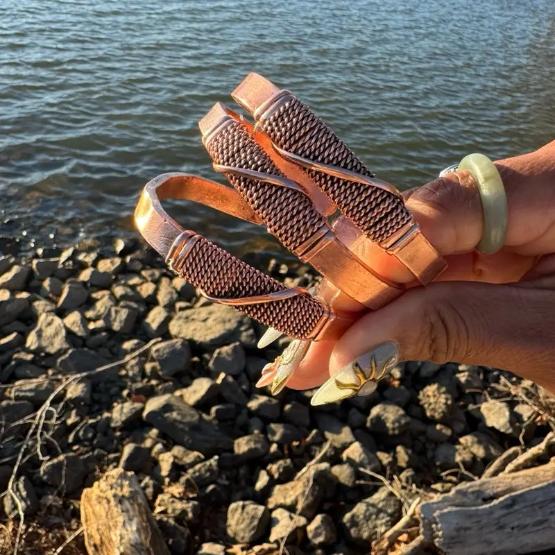 THICK AFRICAN Pure Copper Bracelet