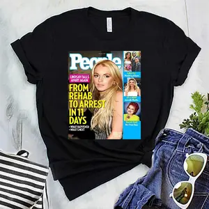 Party With Lindsay Lohan (6) T-Shirt