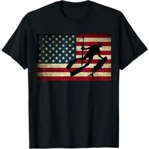 Spearfishing T Shirt Freediving T-Shirt Free Diving Tee USA