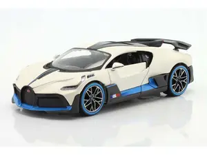 Bugatti Divo - Satin White Diecast 1:24 Scale Model - Maisto 31526WH
