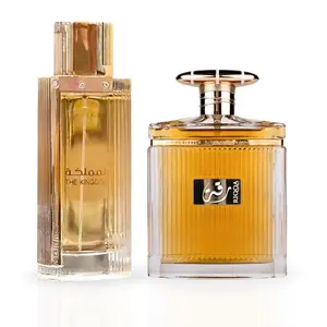 The Kingdom for Women EDP Spray 100ML (3.4 OZ) By Lattafa & Riqqa EDP Spray 100ML (3.4 OZ) By Ard Al Zaafaran. (ROYAL BUNDLE)