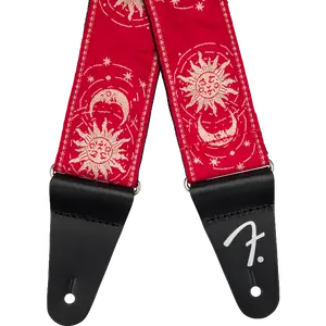 Genuine Fender American Vintage II Sun Guitar Strap, Dakota Red