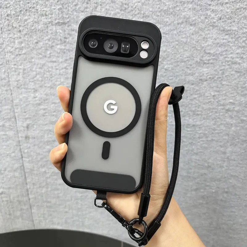 Please Select A Model To Purchase For Google Pixel 10 9 8 7 6 Pro XL A Wrist Lanyard Cellphone Smartphone Case Casing For Magsafe Charging Matte Translucent Magnetic Protective Shockproof Protection Cover Accessories