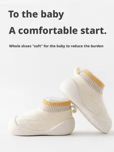 Baby Sock Shoes – Infant Cozy Slippers & Soft Crib Shoes for 6–36 Months | Lightweight, Breathable Toddler Walking Shoes for Boys & Girls