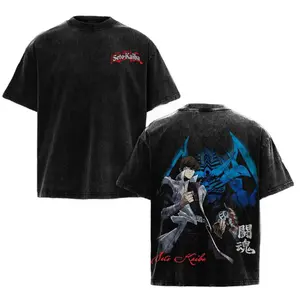 SETO KAIBA & OBELISK T-Shirt Hoodie & Sweatshirt Acid Wash – Vintage Yu-Gi-Oh Anime Manga Heavy Cotton Graphic Tee, Yugioh Streetwear Shirt, Soft Cotton Casual Unisex Top, Retro Manga Apparel Oversized Gift for Fans Merch