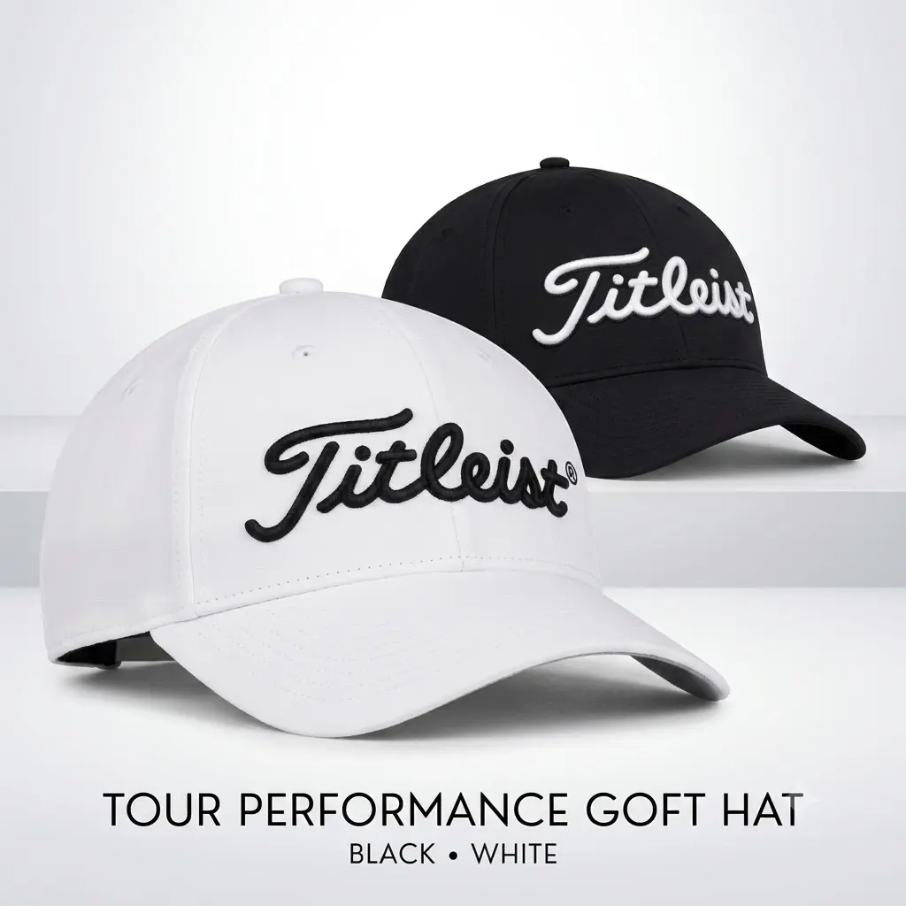 [PACK 2] Titleist Tour Performance Golf Hat | The Pro's Choice For Victory | Max Breathability, UPF 50+ Sun Protection, Moisture-Wicking Comfort For Superior Play