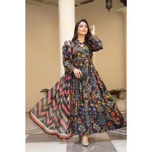 Arwah Cotton Luxury Frock VA6