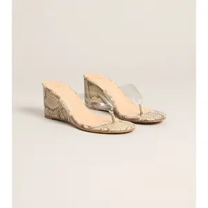 Statement Step Snake Wedges