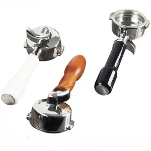 E61 Aibo bottomed coffee machine handle with filter bowl 58mm stainless steel coffee handle accessory set