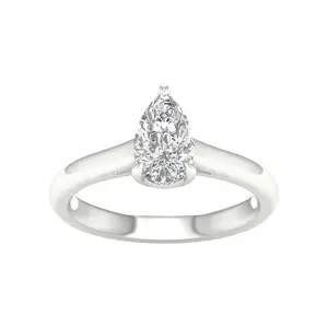 14K 1.00CT Lab Grown Engagement Ring