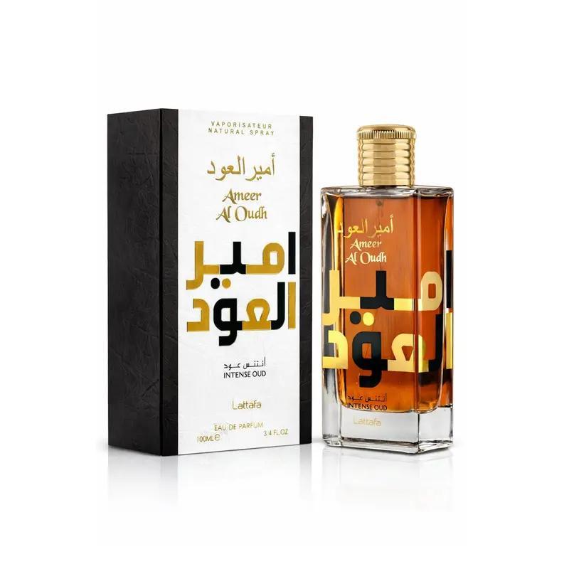 Lattafa Ameer Al Oud Intense Oud for Unisex Eau de Parfum Spray, 3.4 Ounce