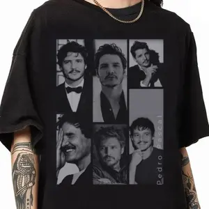 Pedro Pascal Graphic Movie Vintage T-Shirt, Stylish Shirt for Fans, Gift For Women, Gift For Man