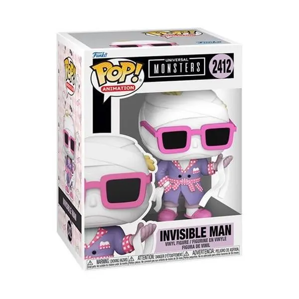 Universal Monsters Anime Invisible Man 2412 Funko Pop! Vinyl Figure