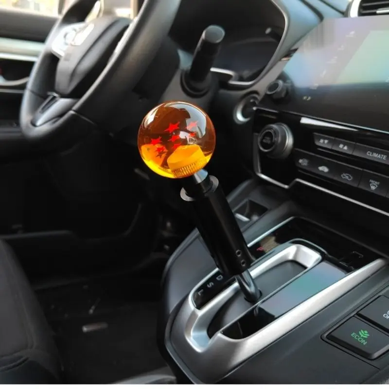 Round acrylic replacement gear shift knob, Shifter knob suitable for cars, trucks, gear shift handle, gear shift lever knob, manual transmission gear shift, Interchangeable knob, Automotive Car Accessories