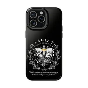 Fourth Wing iPhone MagSafe Tough Case The Empyrean Phone Basgiath War College Phone Case Dragon Rider CaseFourth Wing Merch Rebecca Yarros