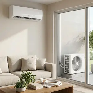 ❄️ 12,000 BTU WiFi Mini Split AC & Heat Pump – Cools/Heats 750 Sq.Ft, Ultra Quiet, Alexa Compatible, 115V, Pre-Charged, Easy Install 🔥