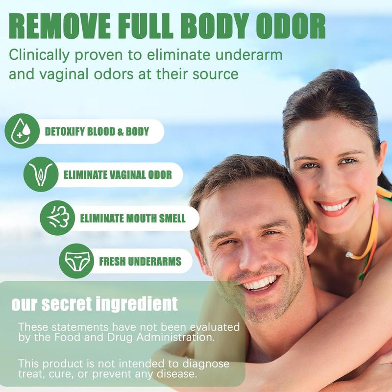 Nature's Deodorant! 650mg Chlorophyll Capsules. Control Body Odor, Boost Cellular Energy & Immune Support from Inside.