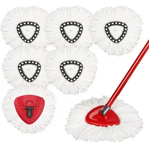 Mop Head Ocedar - 7 Pack Mop Replace Heads Compatible with O Cedar, Microfiber Mop Refill for 1 Tank System