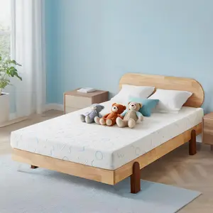 Mattress Bed Mattresses with Breathable & Washable Soft Fabric Zippered Cover, Gel Memory Foam Mattresses for Cooling Night Sleep colcho para cama mattresses queen size mattress mattress colchones para cama mattress queen size queen size mattress