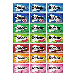 Trident Sugar Free Gum Variety Pack, 21 Packs of 14 Pieces (294 Total Pieces)