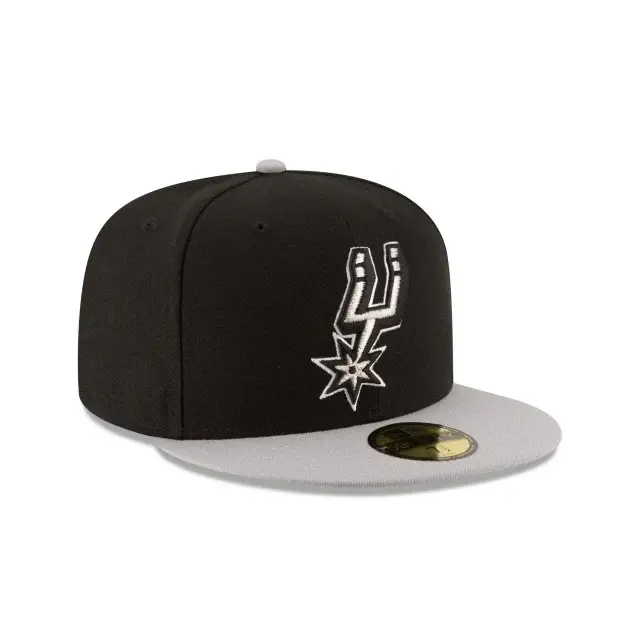 New Era San Antonio Spurs Two Tone 59FIFTY Fitted– Premium Unisex Streetwear Hats Collector Style Headwear for Baseball and Urban Fashion Lovers
