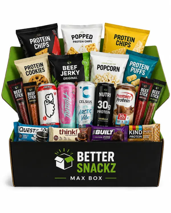 Better Snackz Max Box (15 Items) Better Snackz Max Box (15 Items)