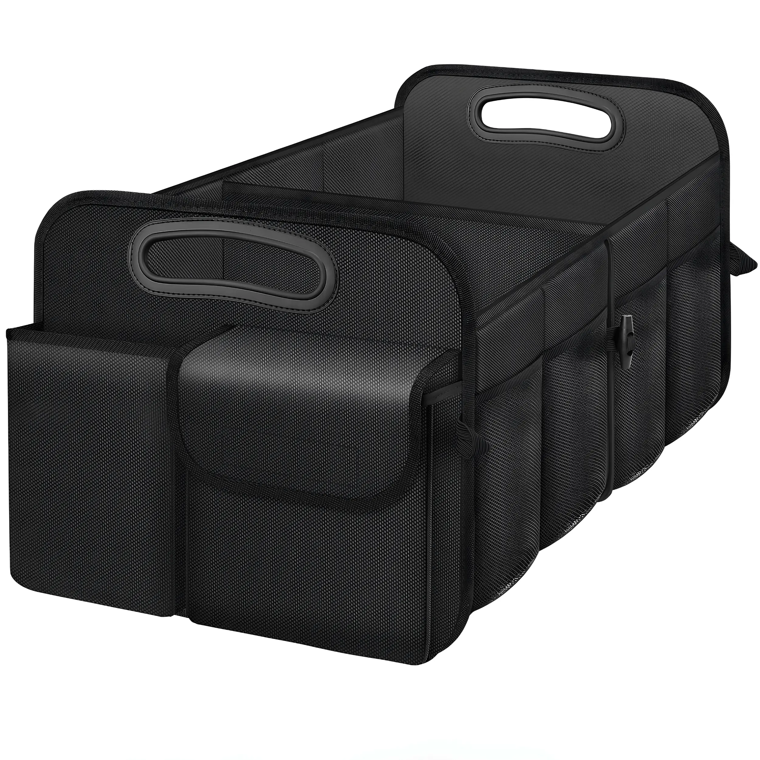 Car Trunk Organizer Large Capacity Collapsible Waterproof Cargo Storage Organizer for SUV, Jeep, Sedan & Truck, Foldable Auto Storage Bin for Groceries, Tools, Emergency Gear & Car Accessories for Women & Men