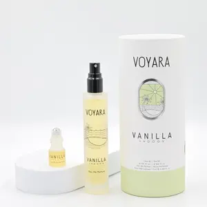 Vanilla Lagoon Travel Size Perfume Combo - 15ml Eau de Parfum + 2ml Roll On - Layerable Fragrance with Notes of Coconut, Vanilla & Sandalwood - Long-Lasting Unisex Perfume Travel Size