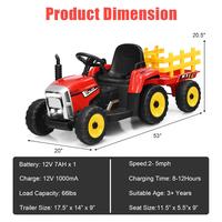 12V-Tractor-Red