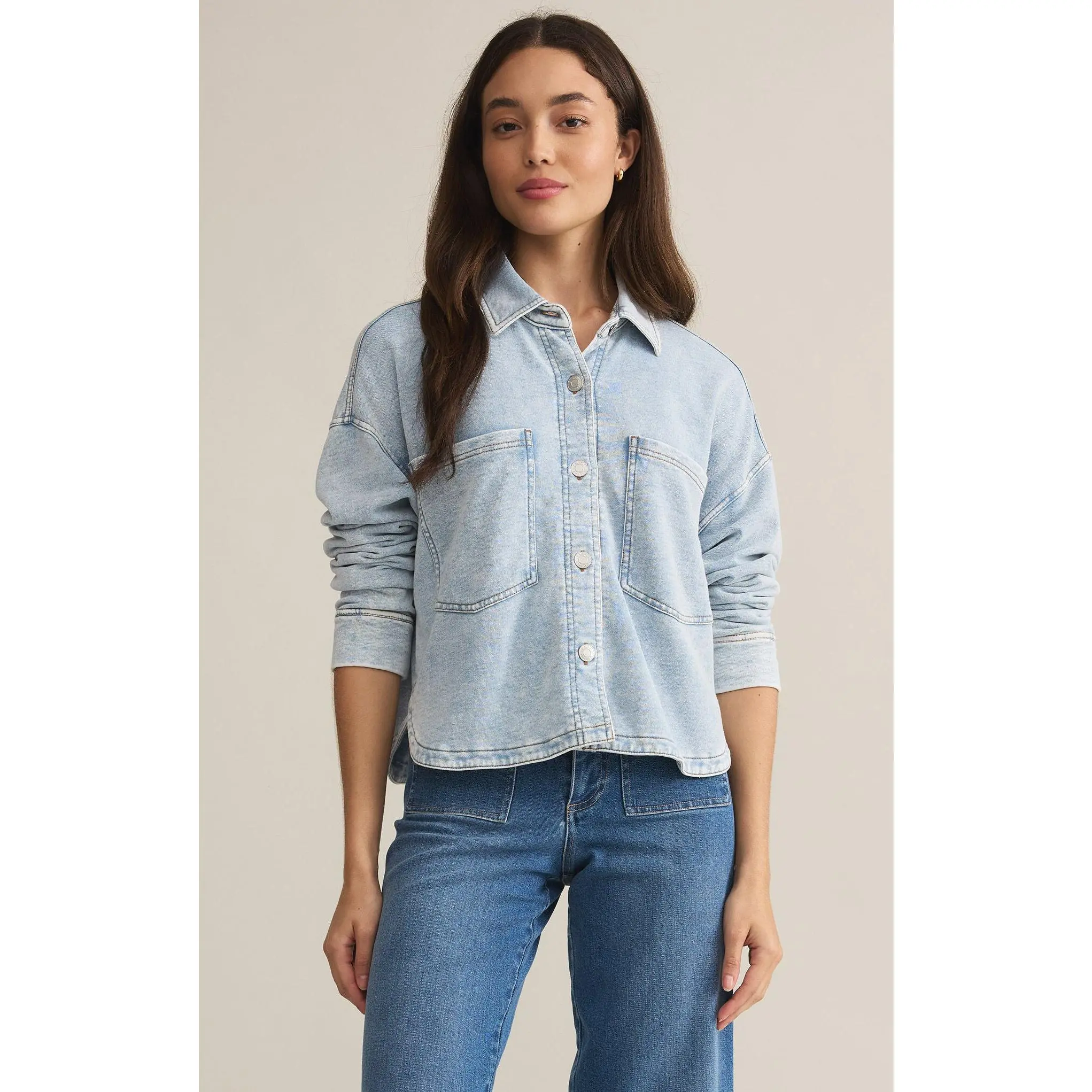 All Day Cropped Knit Jacket