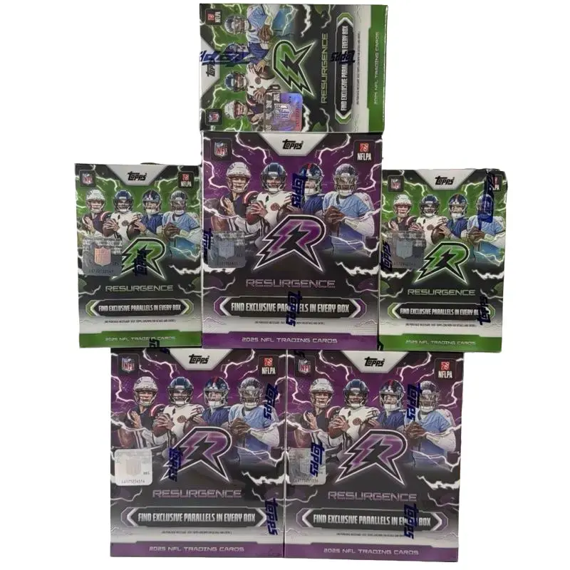 Break #1048 NFL Pick Your Team: (3) Topps Resurgence '25 Mega Boxes, (3) Topps Resurgence '25 Blaster Boxes