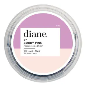 Diane 2 Bobby Pins Black D452