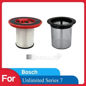 12040193 Replacement Filter for Bosch Unlimited Series 7 Cordless Vacuum Cleaners BKS711XXL, BBS711W, BBS712A, BCS711GB, BKS711MALL – Washable Stainless Steel HEPA Filter