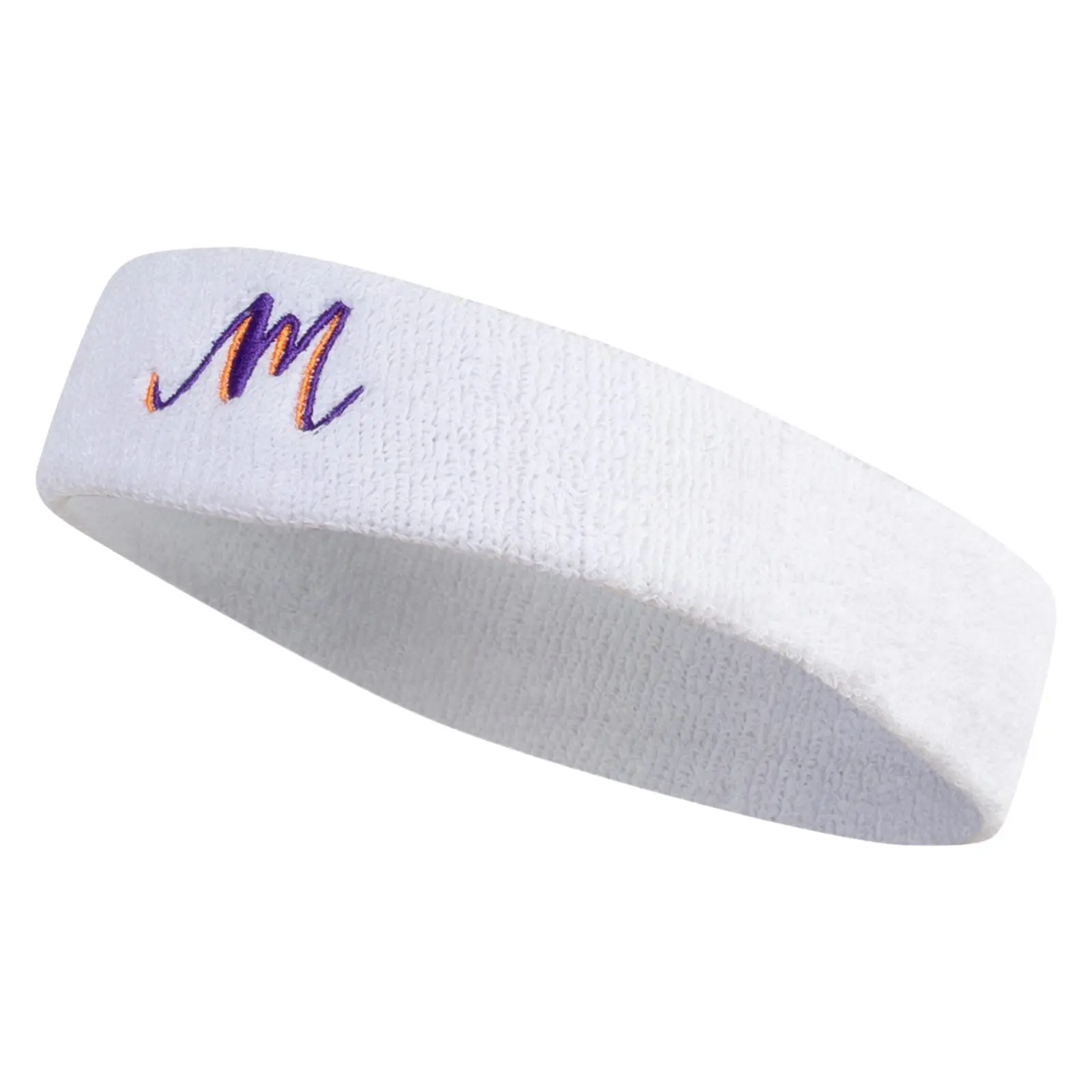 Alaphabet Doodle M Embroidered Head Band (Terry)