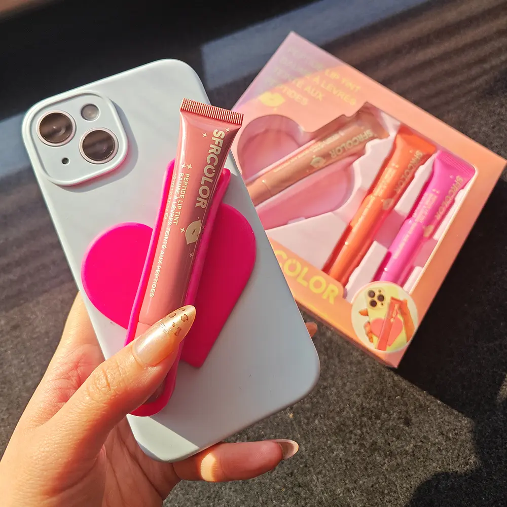 Phone Lip-Gloss Holder, Portable Mobile Phone Accessory for Lip Gloss Storage