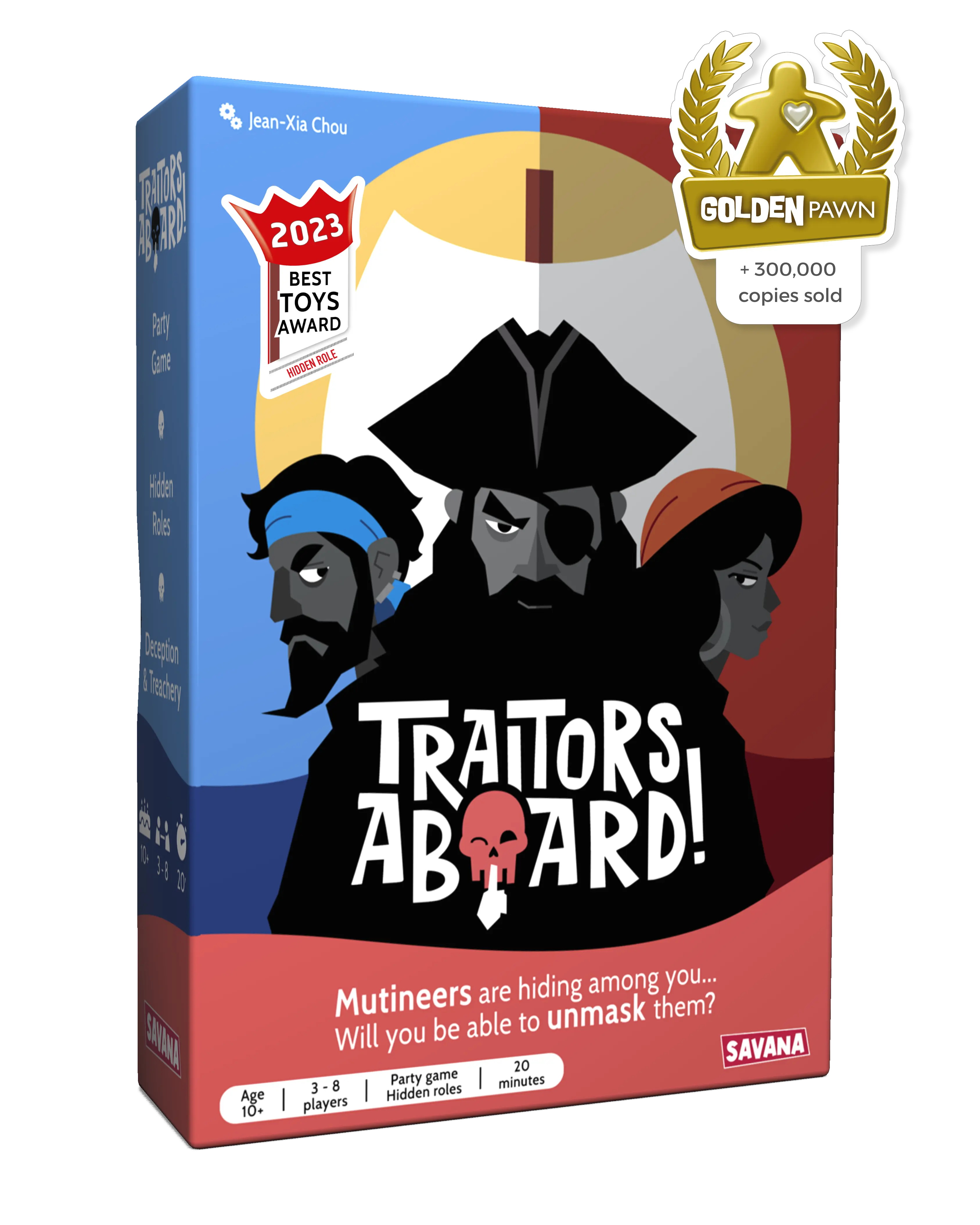 Traitors Aboard - The Secret Identity Party Game