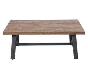 Alaterre Furniture 48" Solid Wood Coffee TableRustic Design