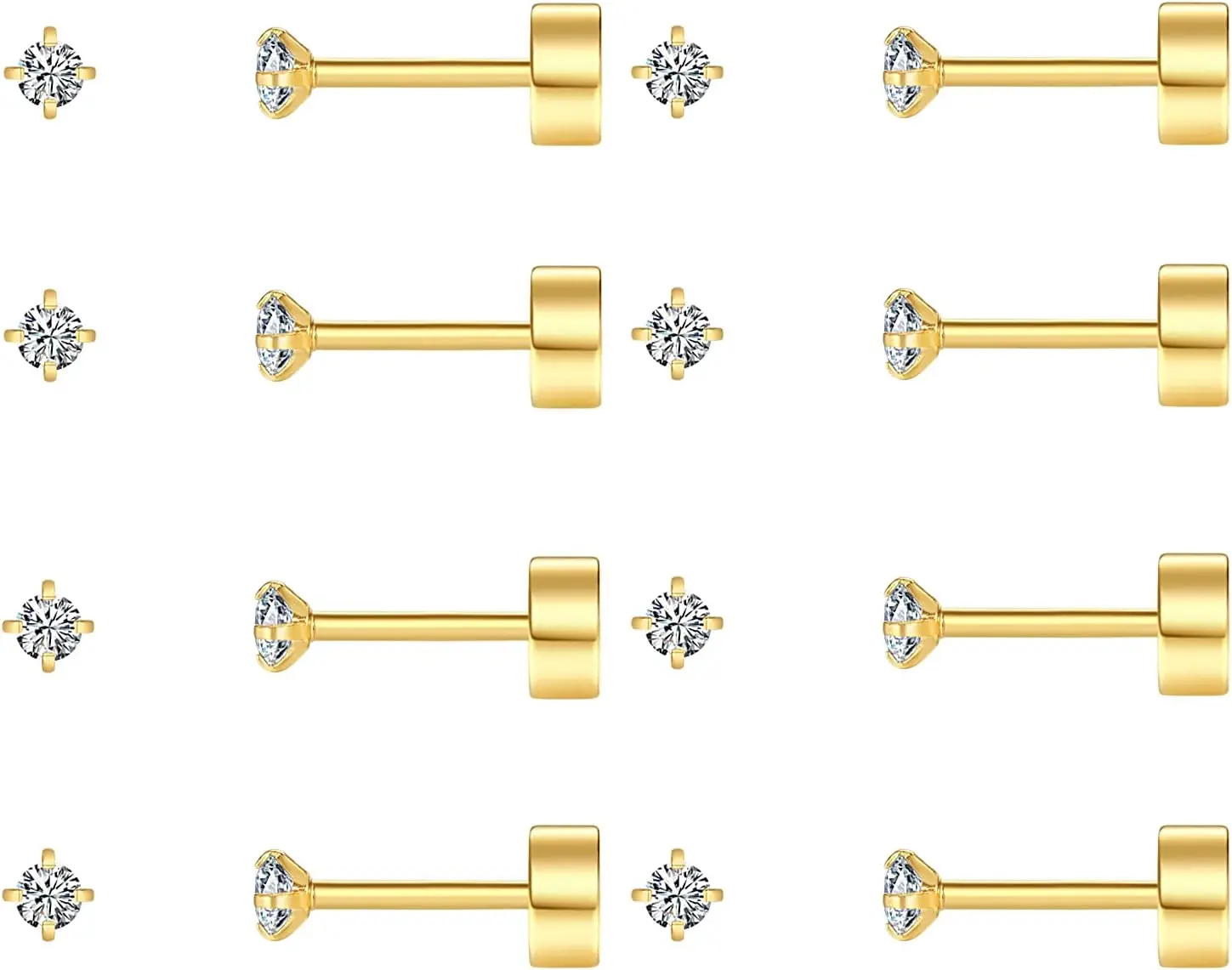 4mm-Gold-8pair