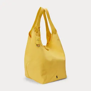 Polo Ralph Lauren - Polo Play Canvas-Leather Large Tote