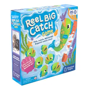 Educational Insights Reel Big Catch Game - Preschool Games for Boys & Girls Ages 3+, Educational Games for Toddlers