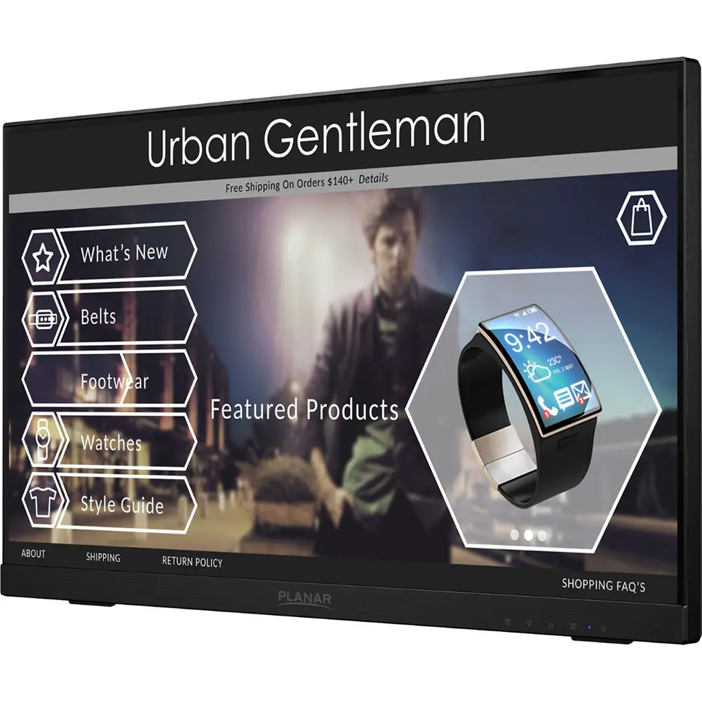 Planar PCT2235 22" Full HD Edge-Lit LED LCD Touchscreen Monitor