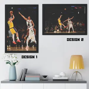 [Poster No Frame] Luka Highlight Moment Poster – Basketball Superstar Wall Art