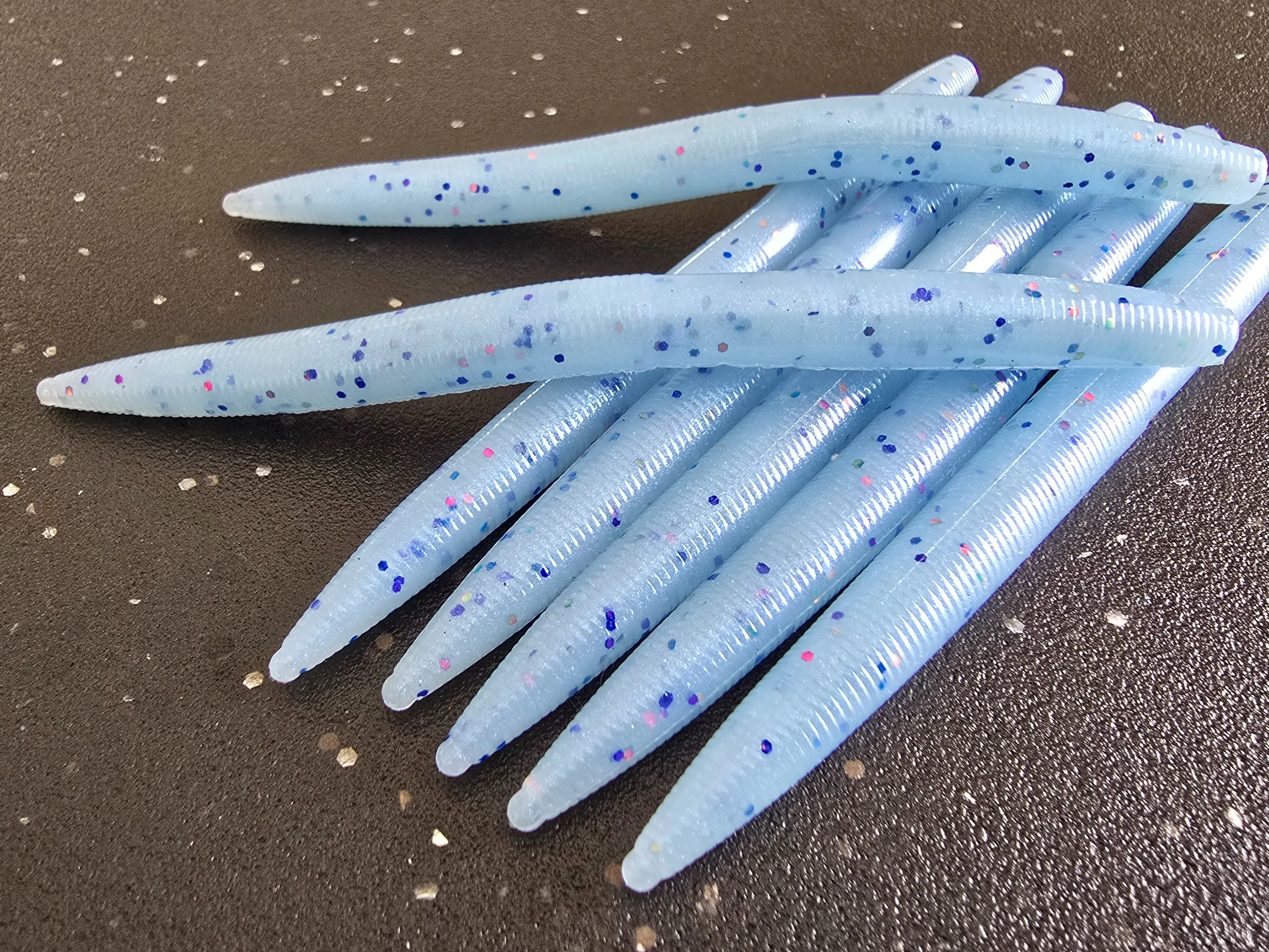 Sapper Baits 5" Sapper Stick - Frostbite- Monkey Milk with Peacock Flake