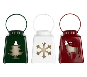 Northlight 8" LED Christmas Candle Lanterns Set of 3 Northlight 8" LED Christmas Candle Lanterns Set of 3