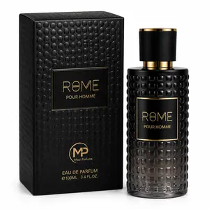 Rome Pour Homme Eau de Parfum for Men - 3.4 fl oz/100 ml, Elegant, Spicy, Woody Men's Fragrance
