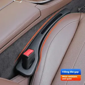 Universal Car Seat Gap Filler 2-Pack – Side Seat Gap Plug with Hidden Storage Car Interior Organizer