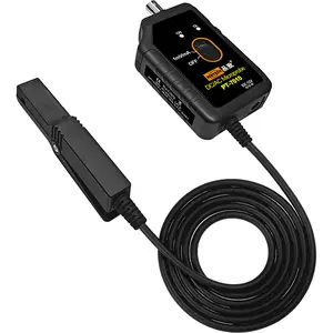 PINTECH Oscilloscope AC/DC Current Probe 2kHz,0.1mA-4.5A, 1:1 Ratio, Multimeter Current Probe with BNC Interface, PT-7010