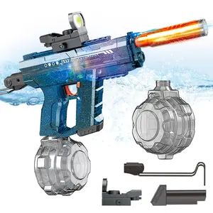 Water gun children's toys water-absorbing electric burst pulse high-voltage strong range summer outdoor play water gun toys boy toys.