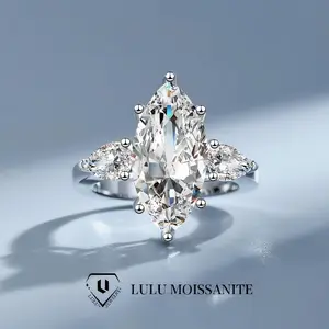 【#M231】 (Naomi) 925 Sterling Silver Synthetic Moissanite rings